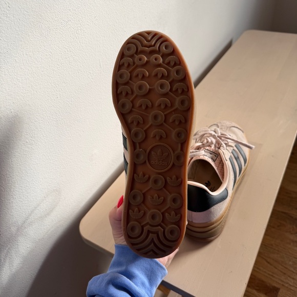 Adidas Women's Gazelle Sneakers - Light Pink Black - Picture 3 of 3